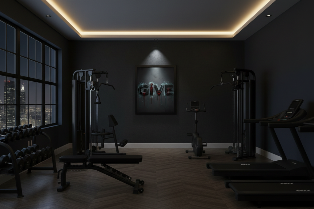 GiVE Poster in Premium Gym