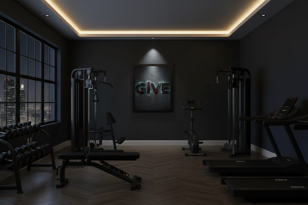 GiVE Poster in Premium Gym